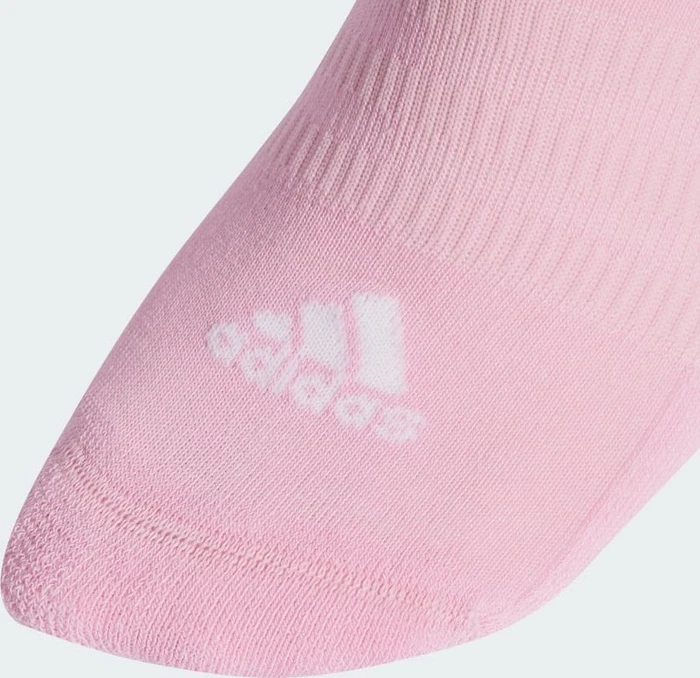 adidas Cushioned Low Cut Socken white/true pink, 3 Paare