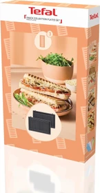 Tefal XA8103F0 Panini Platten-Set, 2-tlg.