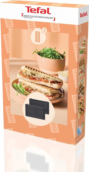 Tefal XA8103F0 Panini Platten-Set, 2-tlg.