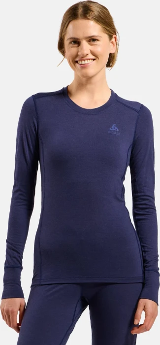 Odlo Natural Merino 200 Baselayer Funktionsshirt langarm eclipse (Damen)
