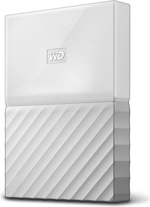 Western Digital WD My Passport Portable Storage weiß 2TB, USB 3.0 Micro-B