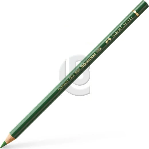 Faber-Castell Polychromos Buntstift permanentgrün oliv