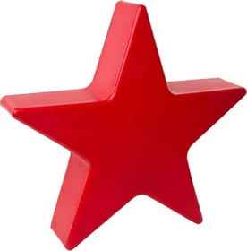 8 seasons design Red Motiv Shining Star 60cm rot LED 1x E27