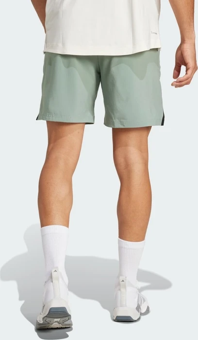 adidas Designed for Training Workout Trainingshose kurz silver green (Herren)