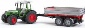 Bruder Profi-Serie Fendt 209 S mit Bordwandanhänger