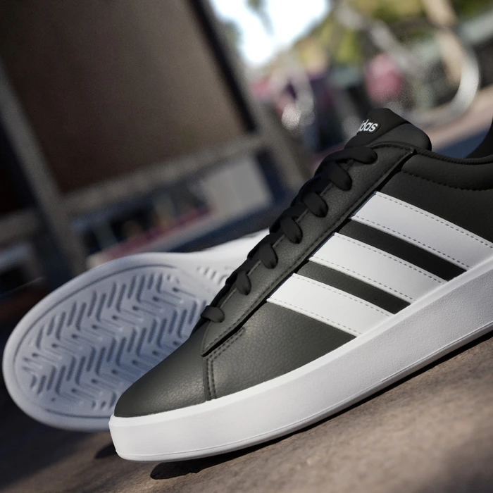 adidas Grand Court 3.0 black/cloud white