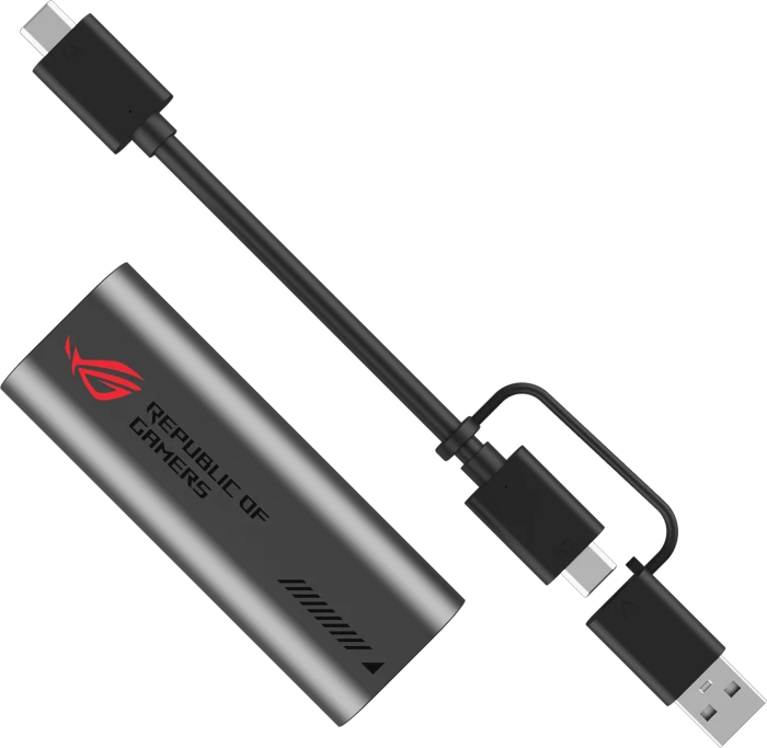 ASUS ROG USB-C10G, 10G LAN-Adapter, RJ-45, USB-C 3.2/USB-A 3.2 [Stecker]