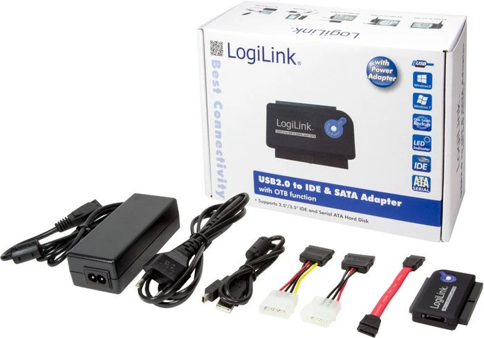 LogiLink IDE/SATA auf USB 2.0 Adapter