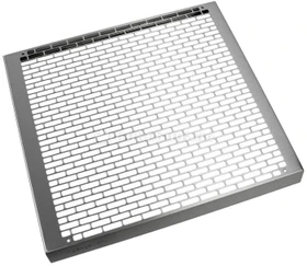 Watercool MO-RA3 360 Fan Grill, Classic, Lüfterblende/Lüftergitter, silber