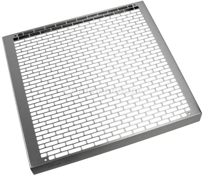 Watercool MO-RA3 360 Fan Grill, Classic, Lüfterblende/Lüftergitter, silber