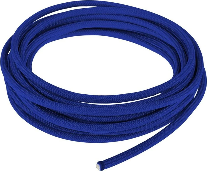 Alphacool AlphaCord Sleeve 4mm Gewebeschlauch für Rundkabel, Gewebeschlauch, 3.3m, Dunkelblau