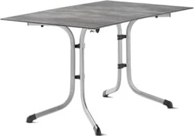 Sieger Boulevard Polytec Klapptisch 120x80cm graphit/beton hell