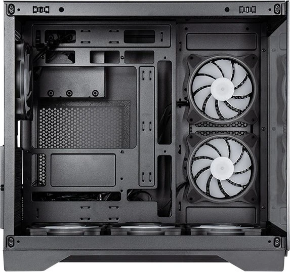 Chieftec Visio, schwarz, Glasfenster