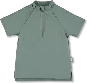 Sterntaler Badeshirt mit Reißverschluss UV 50+ Funktionsshirt kurzarm mattgrün (Junior)