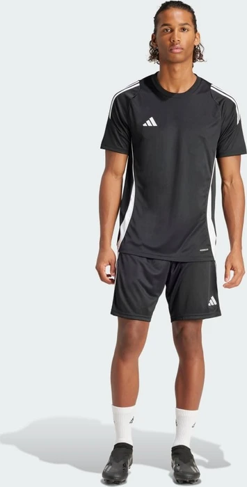 adidas Tiro 24 Trainingshose kurz schwarz/weiß (Herren)
