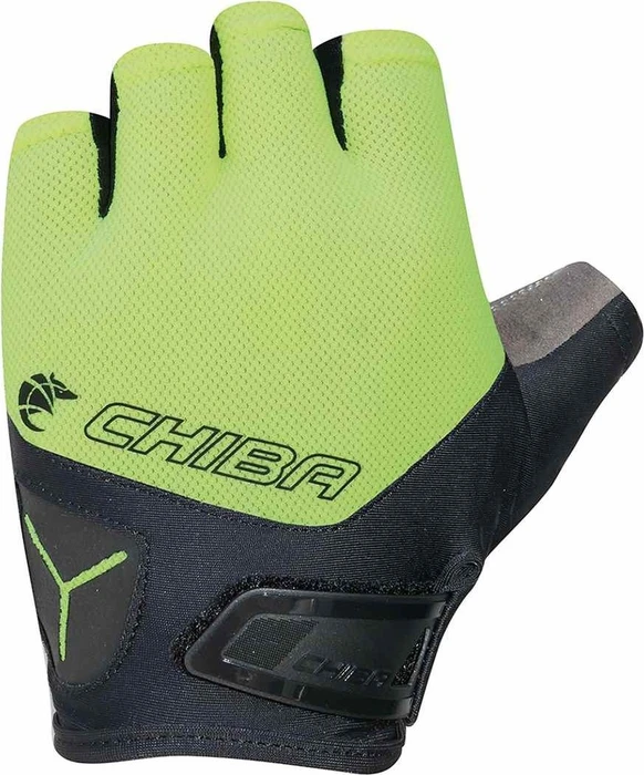 Chiba Gel Air Fahrradhandschuhe neon yellow