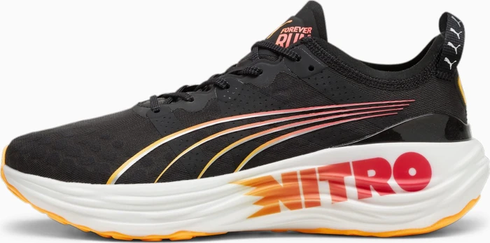 Puma ForeverRun NITRO puma black/sun stream/sunset glow (Herren)