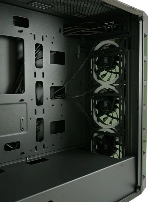 LC-Power Gaming 709B Solar_System_X, Glasfenster