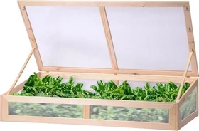 Dobar 58402FSC Frühbeetaufsatz natur