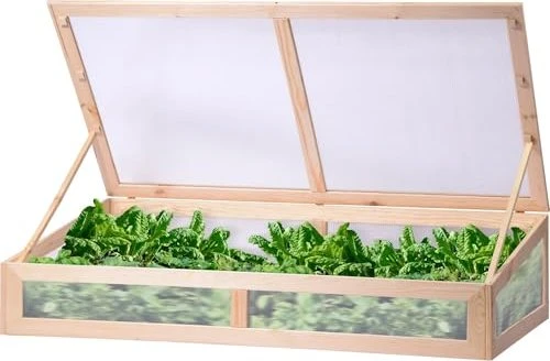 Dobar 58402FSC Frühbeetaufsatz natur