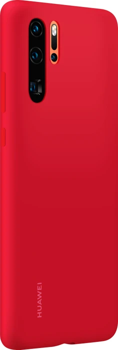 Huawei Silicone Car Case für P30 Pro rot