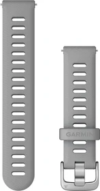 Garmin Schnellwechsel Ersatzarmband 110-175mm Silikon powder grey/silver