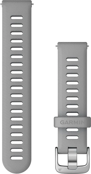 Garmin Schnellwechsel Ersatzarmband 110-175mm Silikon powder grey/silver