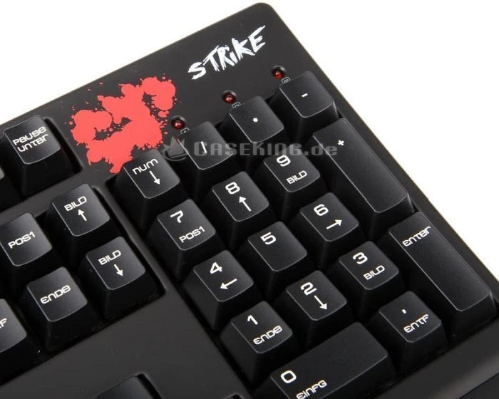Ozone Strike, MX BLACK, PS/2 & USB, DE