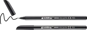 edding 1200 schwarz, 2er-Pack