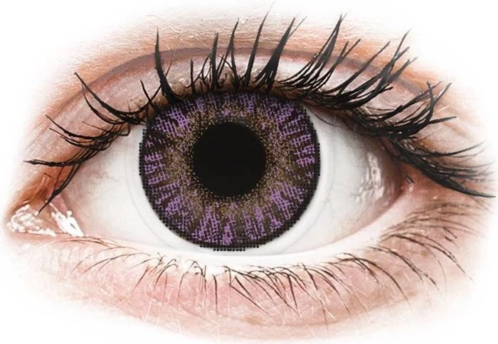 Alcon FreshLook Colorblends Farblinse amethyst, +0.00 Dioptrien, 2 Stück