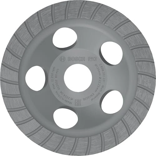 Bosch Professional Best for Universal Turbo Diamanttopfscheibe, 125x5x22.23mm, 1 Stück