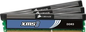 Corsair XMS3 UDIMM 6GB Kit, DDR3-1600, CL8-8-8-24