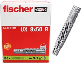fischer UX 8x50 R Universaldübel, 8x50mm, 100 Stück