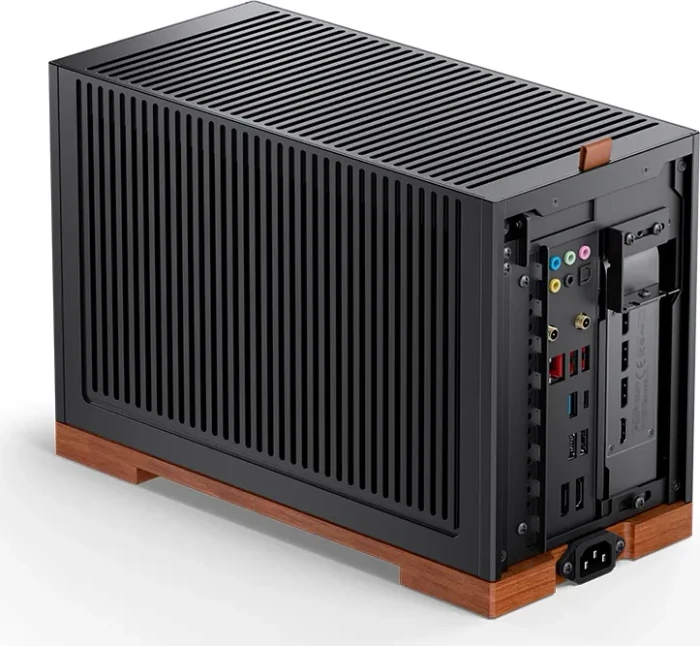 Jonsbo T9 Black, schwarz/braun, PCIe 5.0 Edition, Mini-ITX