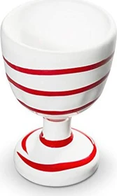 Gmundner Keramik Rotgeflammt Eierbecher 4.9cm