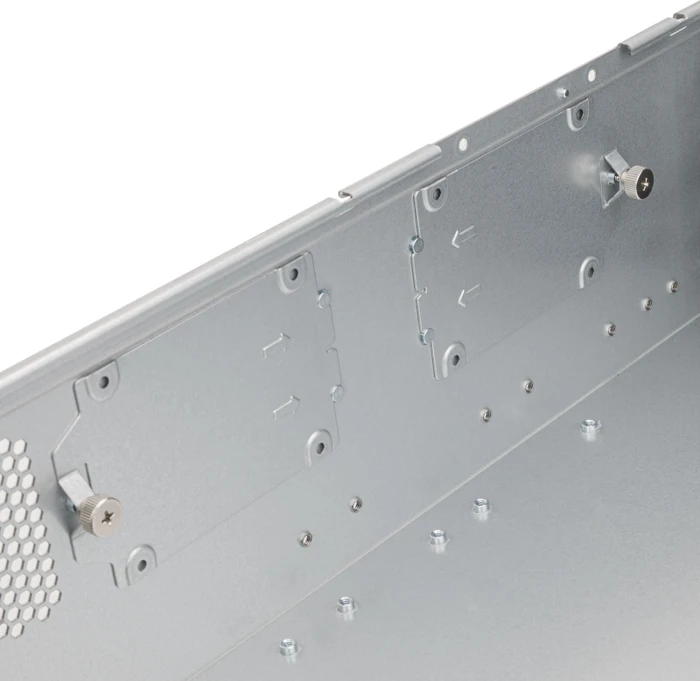 SilverStone RM31, Rackmount Server, schwarz/grau, 3HE, SFX-L