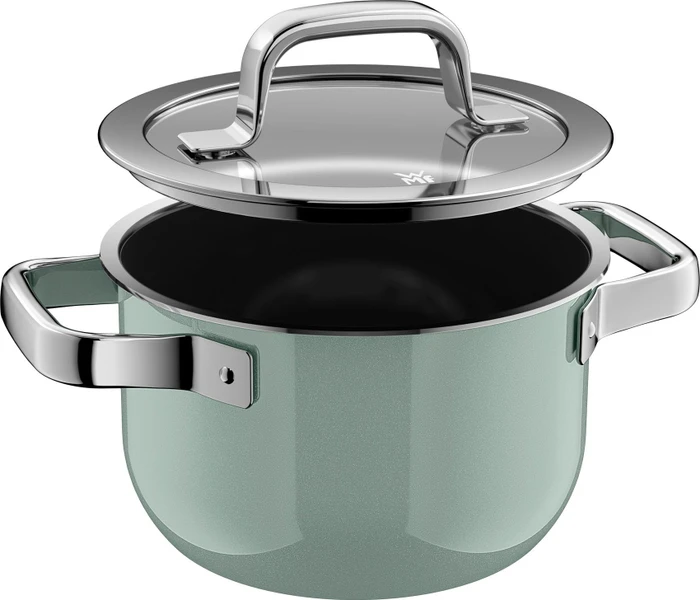 WMF Fusiontec Mineral Pro Kochtopf 16cm eucalyptus haze