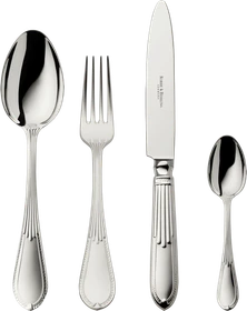 Robbe & Berking Belvedere Besteck-Set 150g versilbert, 24-tlg.