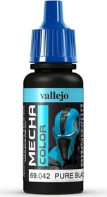 Vallejo Mecha Color 042 pure black, 17ml