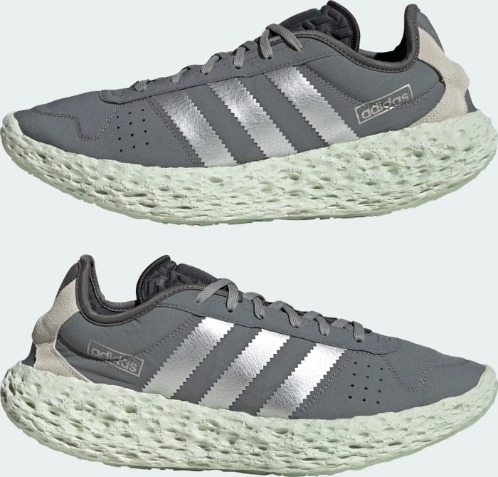 adidas Zponge grey four/matte silver/solar red