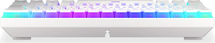 Endorfy Thock Compact Wireless Pudding, Onyx White, PBT, LEDs RGB, hot-swap, Kailh Box RED, USB/Bluetooth, DE
