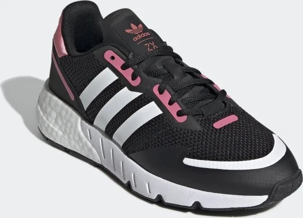 adidas ZX 1K Boost core black/cloud white/hazy rose (Damen)