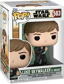 FunKo Pop! - Star Wars The Book of Boba Fett - Luke Skywalker & Grogu