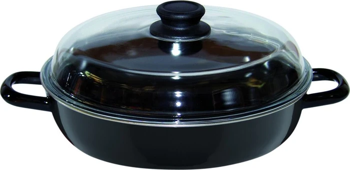 Riess Classic Oma's Schmorpfanne mit Deckel 28cm 4.4l