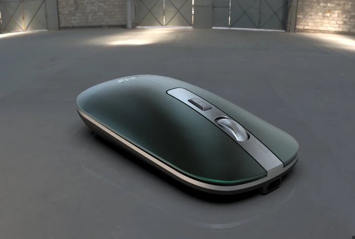 Inca IWM-531RY Wireless Mouse grün, USB/Bluetooth