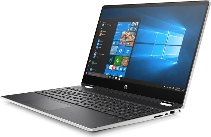 HP Pavilion x360 15-dq1450ng, Natural Silver/Ash Silver, Core i5-10210U, 16GB RAM, 256GB SSD, DE