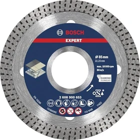 Bosch Professional EXPERT HardCeramic Diamanttrennscheibe, 85x1.6x22.23mm, 1 Stück