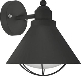 Eglo Barrosela Wandleuchte schwarz