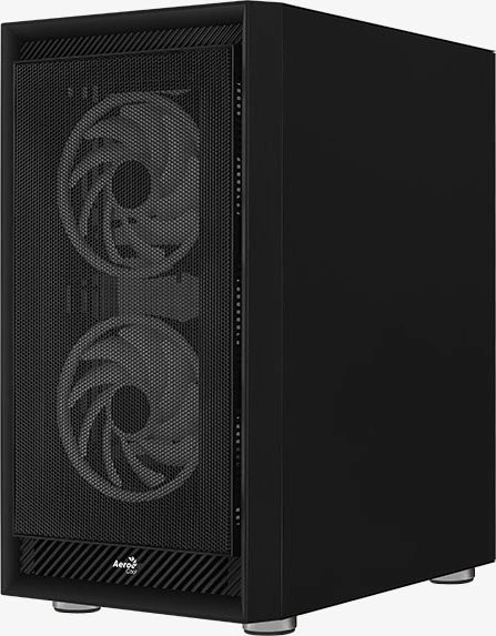 AeroCool Graphite ARGB, Glasfenster