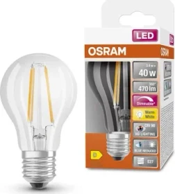 Osram Ledvance Superstar+ Classic A FIL 40 3.4W/927 E27 Clear